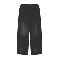 Effortless Athleisure Pure Cotton Handcrafted Monkey Wash Loose fit Sweatpants