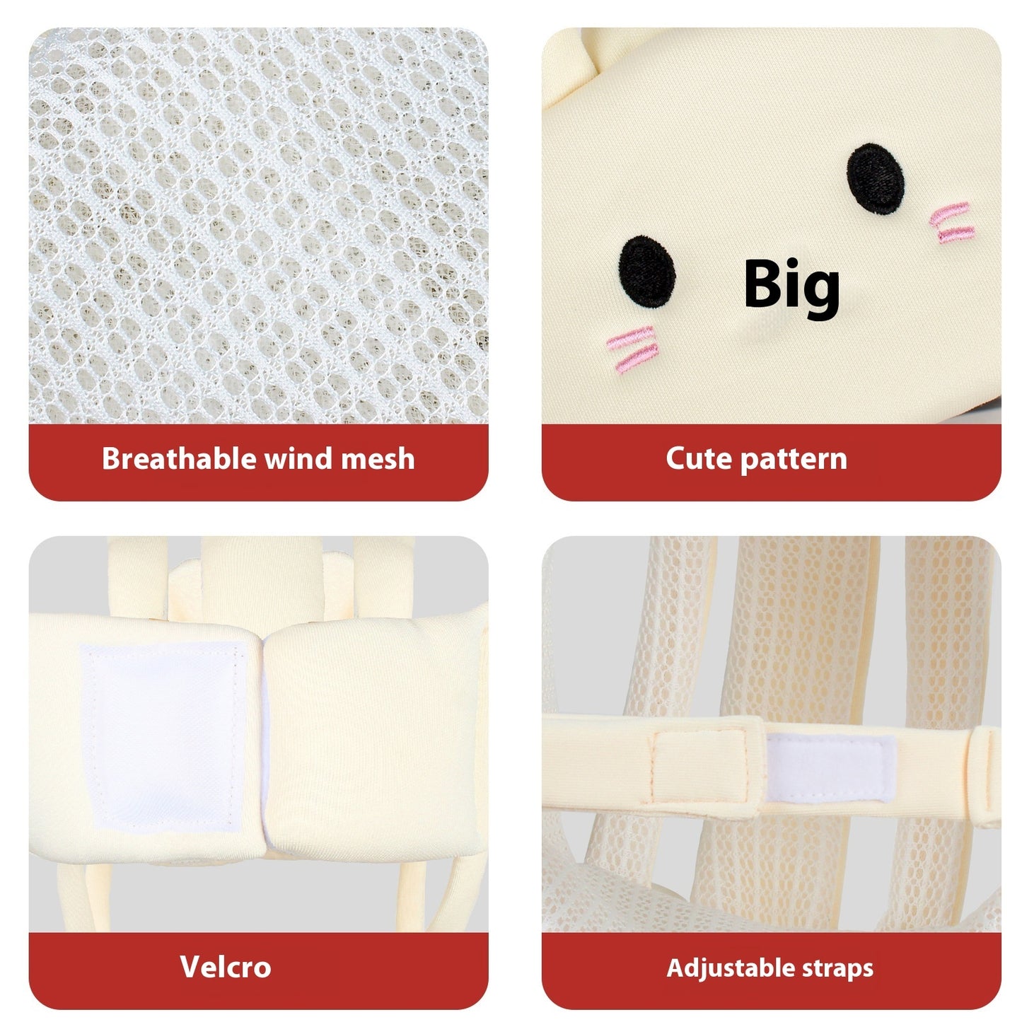 Baby Toddler Head Protection Fall Protection Cap Children Learn To Walk