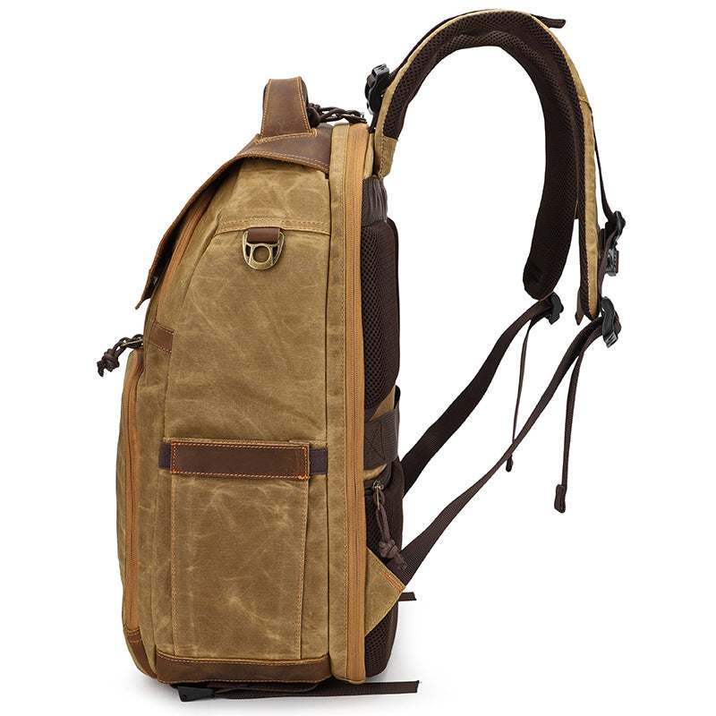 Canvas Waterproof Laptop SLR Camera Bag