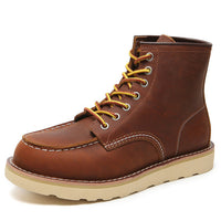 Tooling Leather High-top Martin Boots