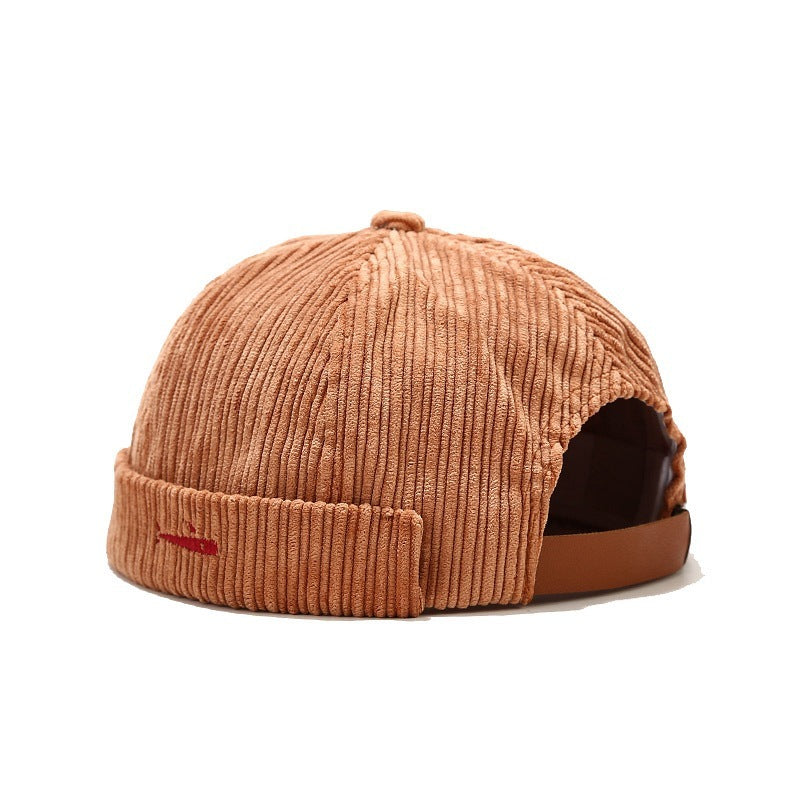 New Corduroy Chinese Landlord Hat Men And Women