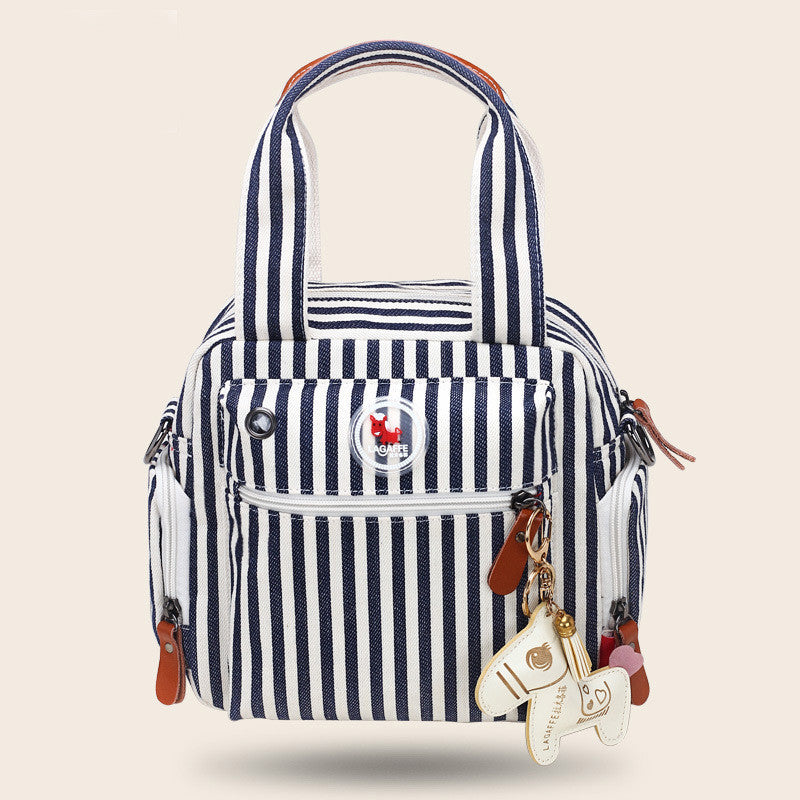 Canvas One-shoulder Messenger Women's Bag Casual Multifunctional Backpack