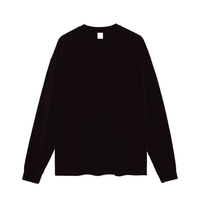 Enzyme Washed Long Sleeve T-shirt