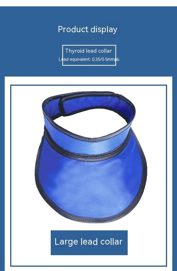 Large Collar Lead Neckband Radiation Neck Sleeve